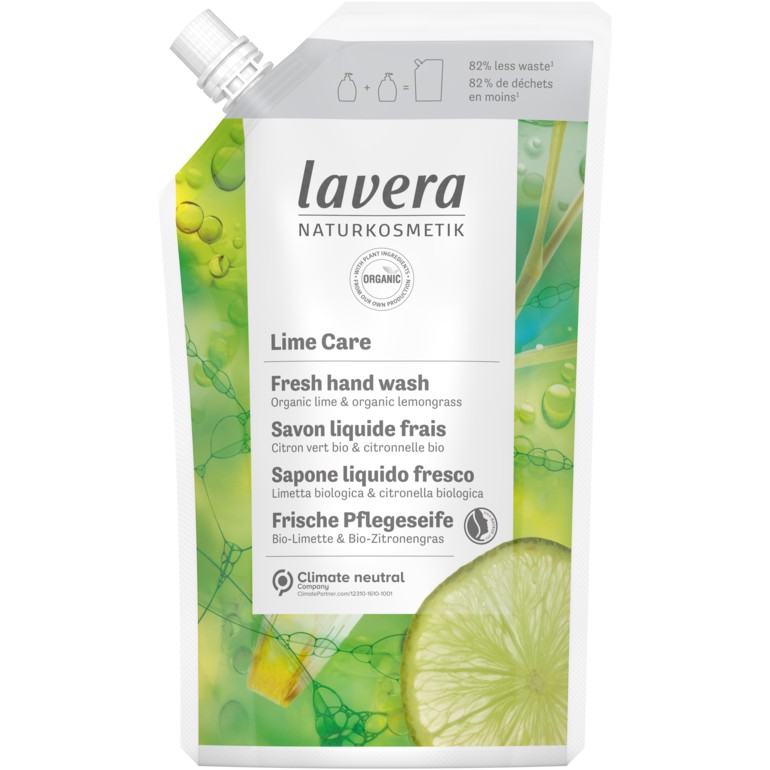 4021457632985-Liquid Soaps Refill-Refill Pouch Lime Care Hand Wash